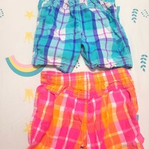 3T plaid shorts